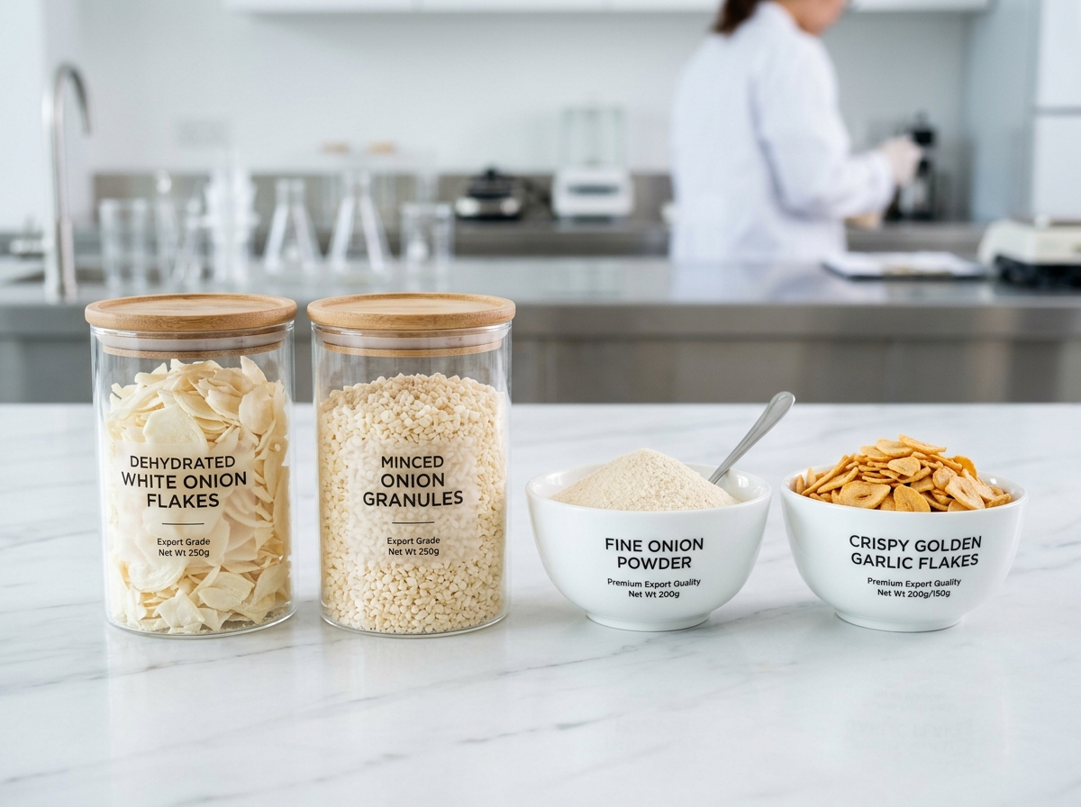 Dehydrated Garlic Flakes